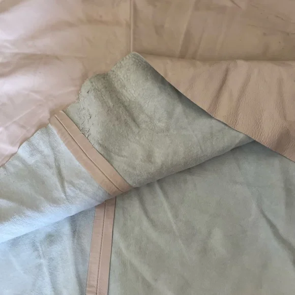 REAL leather AMERICAN NWT skating circle flared mini, short skirt size S - Picture 5 of 5